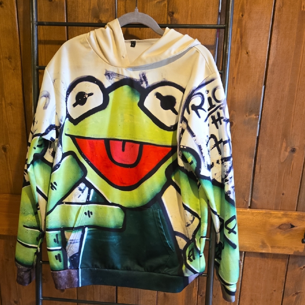 Source Unknown Multicolor Graphic Hoodie